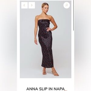 RESA - strapless slip dress